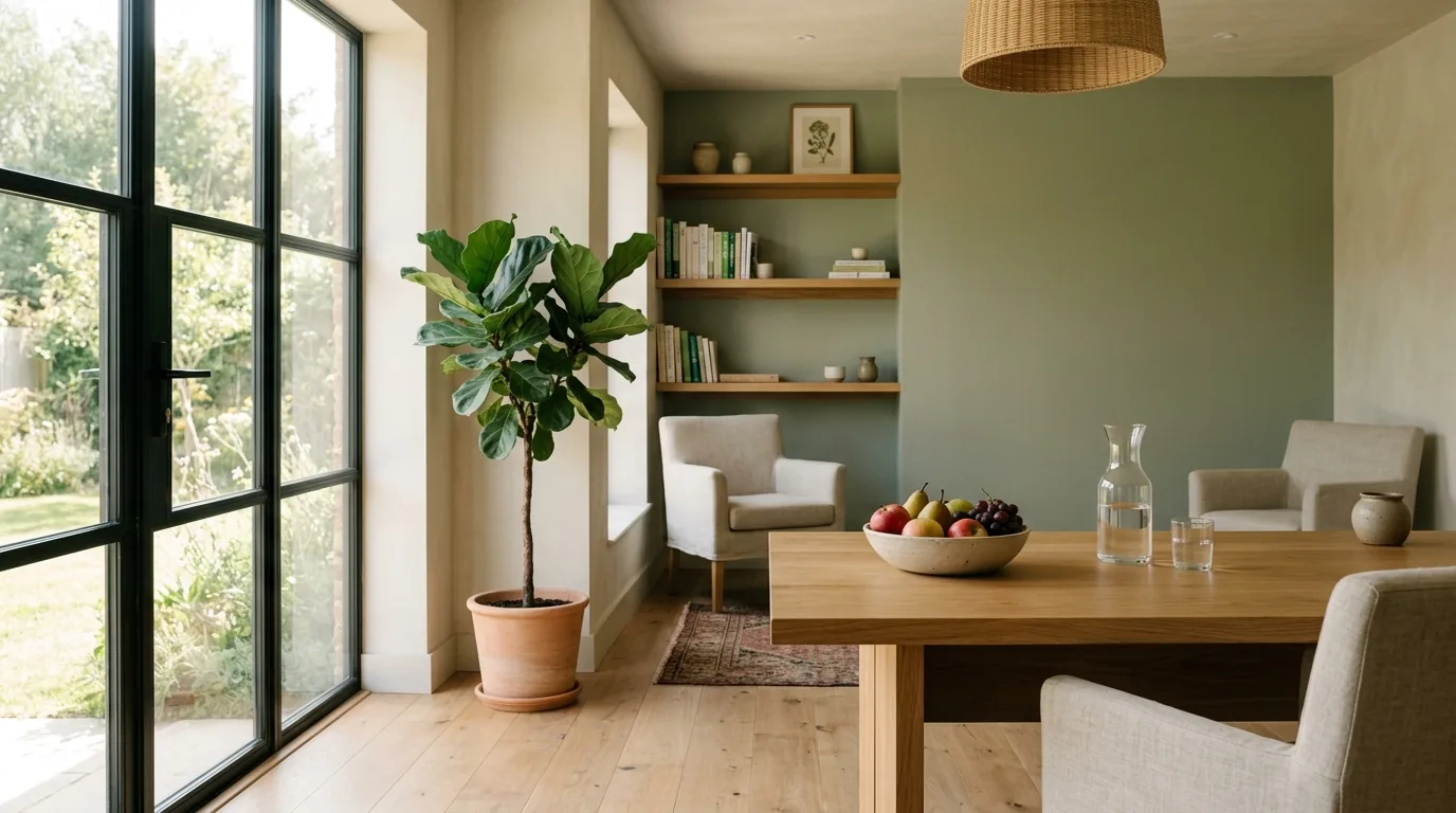 A bright, calm nutrition consultation room